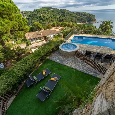 Villa Can Toni Lux Experience, Ideal Familias Con Vista Mar & Aircon Lloret de Mar Exterior photo